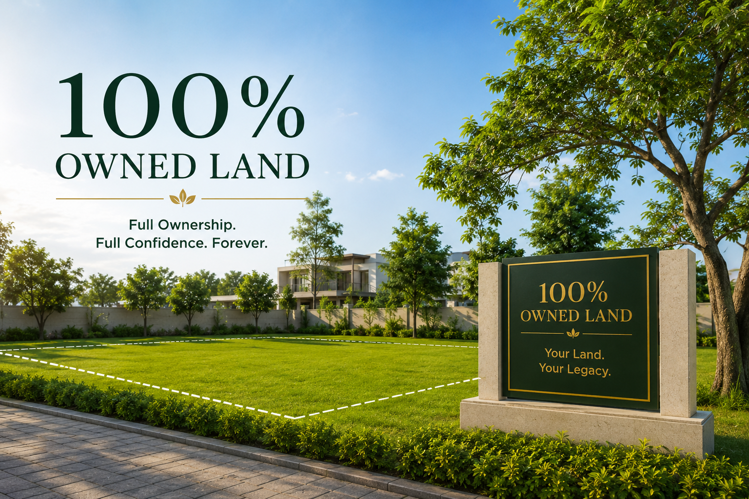 100 percent owned and approved residential plots at Patiala Greens